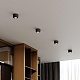 встраиваемый светодиодный светильник elektrostandard onde 25088/led 7w 4000k черный a064200