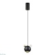 подвесной светодиодный светильник crystal lux amigo sp led black
