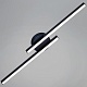 настенный светильник reluce 31107-0.2-02l bk