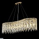 подвесная люстра crystal lux abril sp12 l1200 gold