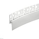 профиль arlight plintus-fantom-bent-h20-side-2000 white 043674