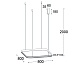 подвесная люстра italline it013-6024 white 3000k