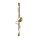 настенный светильник indigo intreccio 14025/1w brass v000142l