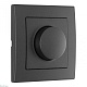 диммер с рамкой arte milano set06-1-48-1 black