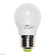 лампа светодиодная jazzway e27 5w 4000k матовая 1036988a