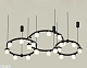 комплект подвесного светильника ambrella light techno ring xr92092210 (a9209x3, c9242, c9238, c9232, n8402)