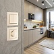 выключатель двухклавишный arte milano set06-1-30-2 shampan