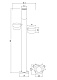 ландшафтный светильник arte lamp budapest a2360pa-3bk