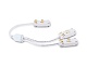 коннектор питания t-образный ambrella light magnetic 220v gl1113
