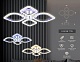 потолочная светодиодная люстра ambrella light acrylica original fa5148