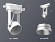 трековый однофазный светильник ambrella light track system xt6601043 (c6601, n6133)
