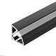 алюминиевый профиль arlight sl-kant-h11-2000 anod black 044086