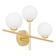 бра lumina deco marsiada ldw 6033n-3 f.gd