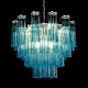 подвесная люстра loft it murano 10580/600 clear blue