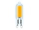 лампа светодиодная филаментная ambrella light g9 3w 6400k прозрачная 204522