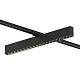 трековый светодиодный светильник denkirs edder dk6634-bk