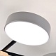 потолочная люстра led4u l3201-780 gr