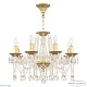подвесная люстра bohemia ivele crystal al16313/8/200 ag