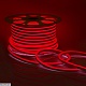 светодиодный неон двухсторонний apeyron 220в 6вт/м smd2835 108д/м ip65 150лм/м 50м ,красный 10-213