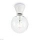 потолочный светильник ideal lux winery pl1 bianco 155227