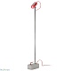 торшер shaker tr 1 red leucos