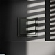 выключатель встраиваемый voltum s70 для жалюзи 10а, (титан) vls020706
