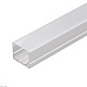 профиль с экраном arlight arh-ch17-2000-anod (алюминий) 055692