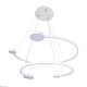 подвесная люстра led4u l7101-2 wт