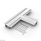 тройник arlight sl-linia45-fantom 030107