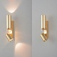 спот crystal lux vento ap15w led gold