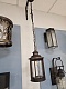 уличный подвесной светильник odeon light nature mavret 4961/1