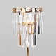 настольная лампа eurosvet elegante 01136/1 золото/прозрачный хрусталь strotskis