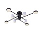 потолочный светильник freya tibo fr6048cl-l8b