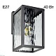уличный настенный светильник citilux forts clu09w1