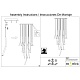 основание потолочное 24l mantra modular light florones 9375