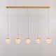 подвесной светильник delight collection md25030003-5b gold/clear