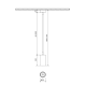 основание для подвесного светильника swg mini-vl-m6-bl 004869