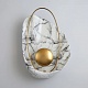 настенный светильник delight collection pearl 10265w/wh