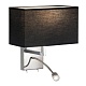 бра lumina deco dotti ldw 6050-2 bk