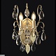 бра crystal lux esmiralda ap2 gold