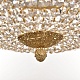потолочный светильник bohemia ivele crystal 19011/35iv/led-dim g