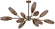 люстра на штанге escada desire 10165/12pl copper