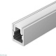 алюминиевый профиль arlight arh-micro-0507-2000 anod 036399