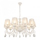 подвесная люстра arte milano 347620/10 wt+sl