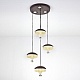 каскадная люстра led4u 2067 coffee