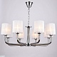 подвесная люстра illumico il1256-8ppa-29 cr romei