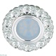 встраиваемый светильник fametto luciole dls-l129 gu5.3 chrome/clear