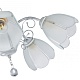 подвесная люстра arte milano amalfi 332656/5 wt+sl