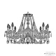подвесная люстра bohemia ivele crystal 101/12/240 ni