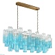 подвесная люстра loft it murano 10580/1000r clear blue